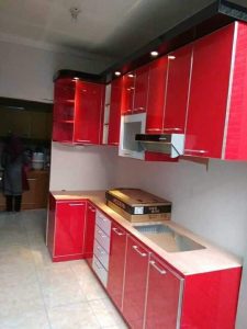Kitchen Set Merah
